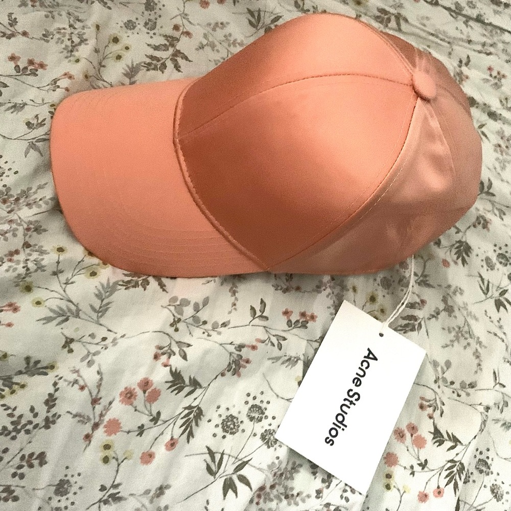 Acne Studios The face Baseball cap hat